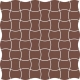 Modernizm brown 30,86x30,86 mozaika