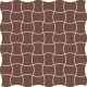 Modernizm brown 30,86x30,86 mozaika