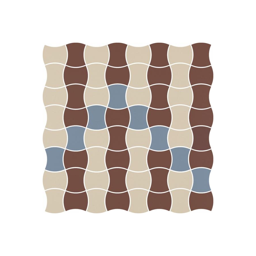 Modernizm bianco  mix B 30,86x30,86  mozaika