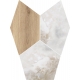 Onice Bianco Wood MAT 28x31x0,8 mozaika