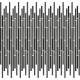 Mozaika stiklo 24,8x31,0x6 / mix