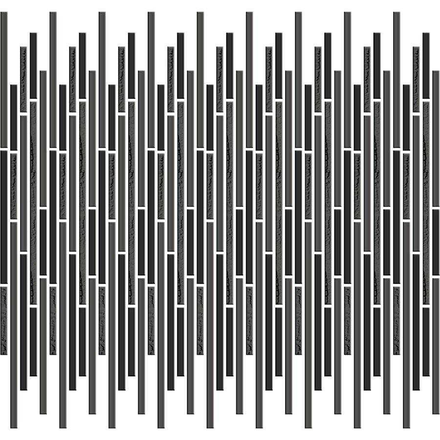 Mozaika stiklo 24,8x31,0x6 / mix