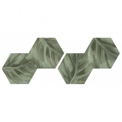 Letizia leaf hex 22,1x19,2 dekoratyvinė plytelė