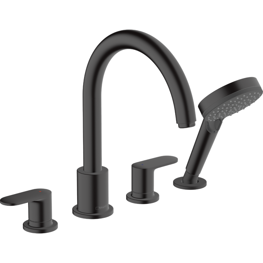 Hansgrohe Vernis Blend  vonios maišytuvas, juodas