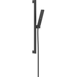 Hansgrohe Pulsify E 24371670 – 1jet EcoSmart dušo rinkinys su 65 cm stovu, juodas matinis