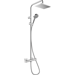 Hansgrohe Vernis Shape 26097000 – EcoSmart dušo sistema su termostatu, chromo apdaila