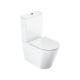 Ravak Elegant RimOff X01872 – Baltas kompaktiškas WC su SoftClose dangčiu