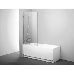 Ravak BVS1-80 vonios sienelė su B SET – 80x150 cm, chromas + skaidrus stiklas