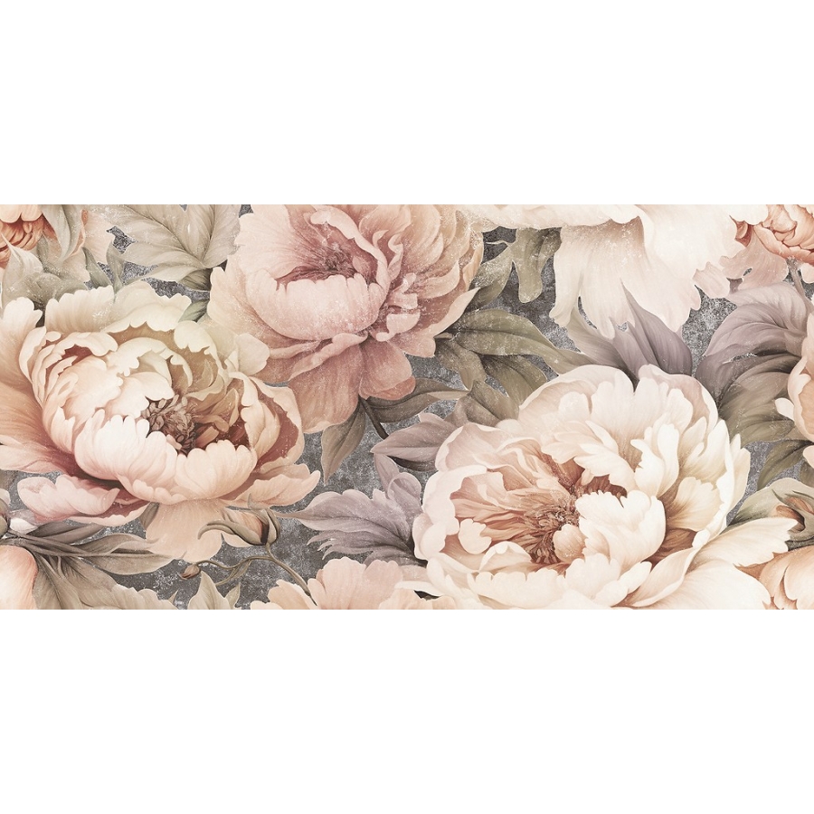 Cersanit Mussa Flowers Decor Beige Matt Rect 59,8x119,8 – dekoratyvinė plytelė