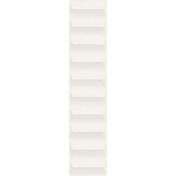 Duo Tonne White Cegiełka Struktura D Mat 6,5x29,8 sieninė plytelė