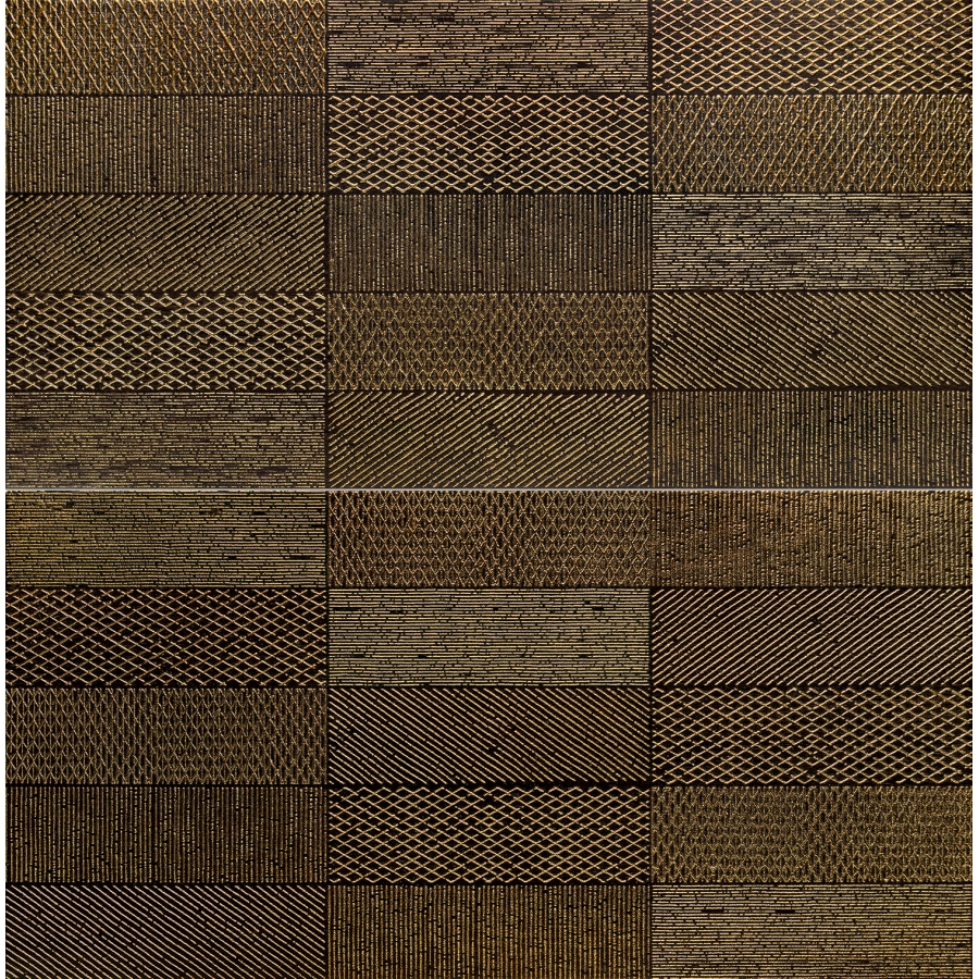 Tubądzin Pietra Aurea Bars 61,8x60,8 – 2 dalių dekoratyvinė plytelė