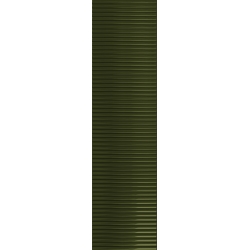 Tubądzin Groove Olive 1 Gloss STR sieninė plytelė 29,8×7,8 cm