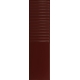 Tubądzin Groove Burgundy 2 Gloss STR sieninė plytelė 29,8×7,8 cm