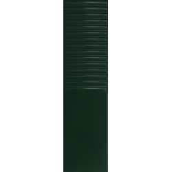Tubądzin Groove Green 2 Gloss STR sieninė plytelė 29,8×7,8 cm