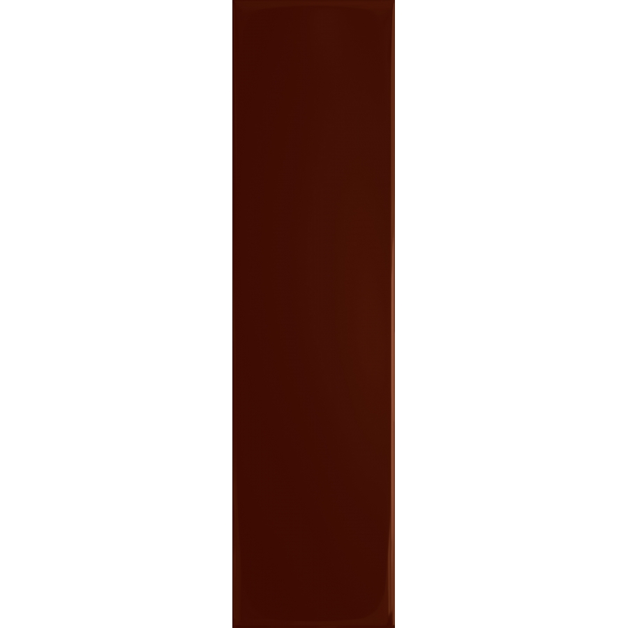 Tubądzin Groove Burgundy Gloss sieninė plytelė 29,8×7,8 cm