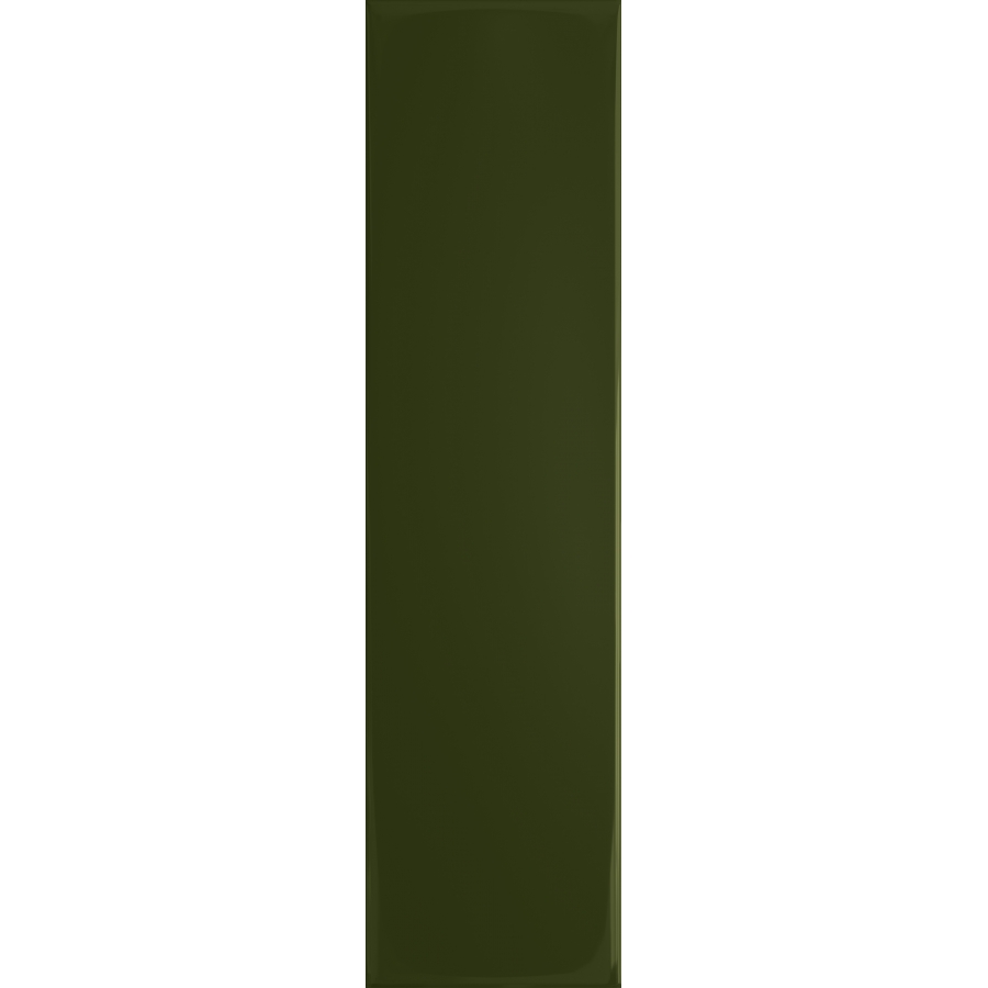 Tubądzin Groove Olive Gloss sieninė plytelė 29,8×7,8 cm
