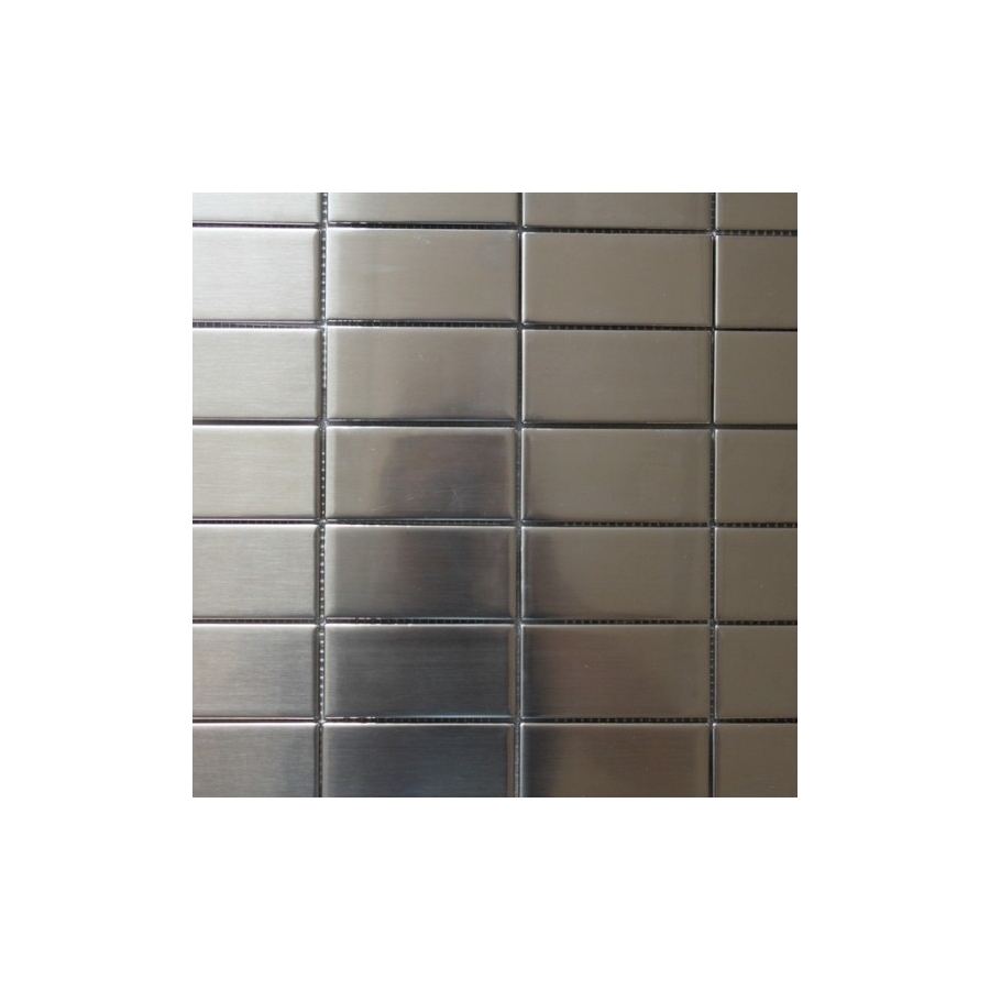 Glass mosaic 6 mm No.41 srebro mat A-CGL06-XX-041 25x25