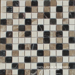 Stone mosaic 8 mm No.12 A-MST08-XX-012 30x30 Stone