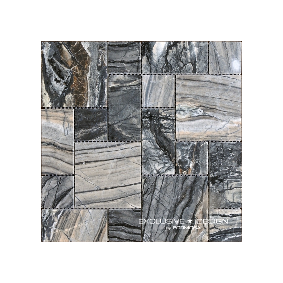 Stone mosaic 8 mm No.17 A-MST08-XX-017 30x30 Stone