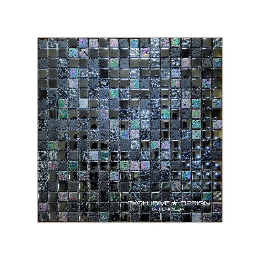 Glass & Stone mosaic 8 mm No.1 A-MMX08-XX-001 30x30