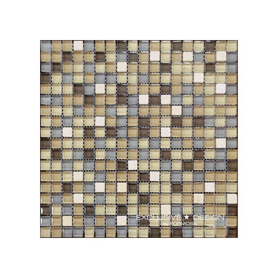 Glass & Stone mosaic 8 mm No.4 A-MMX08-XX-004 30x30