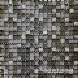 Glass & Stone mosaic 8 mm No.6 A-MMX08-XX-006 30x30