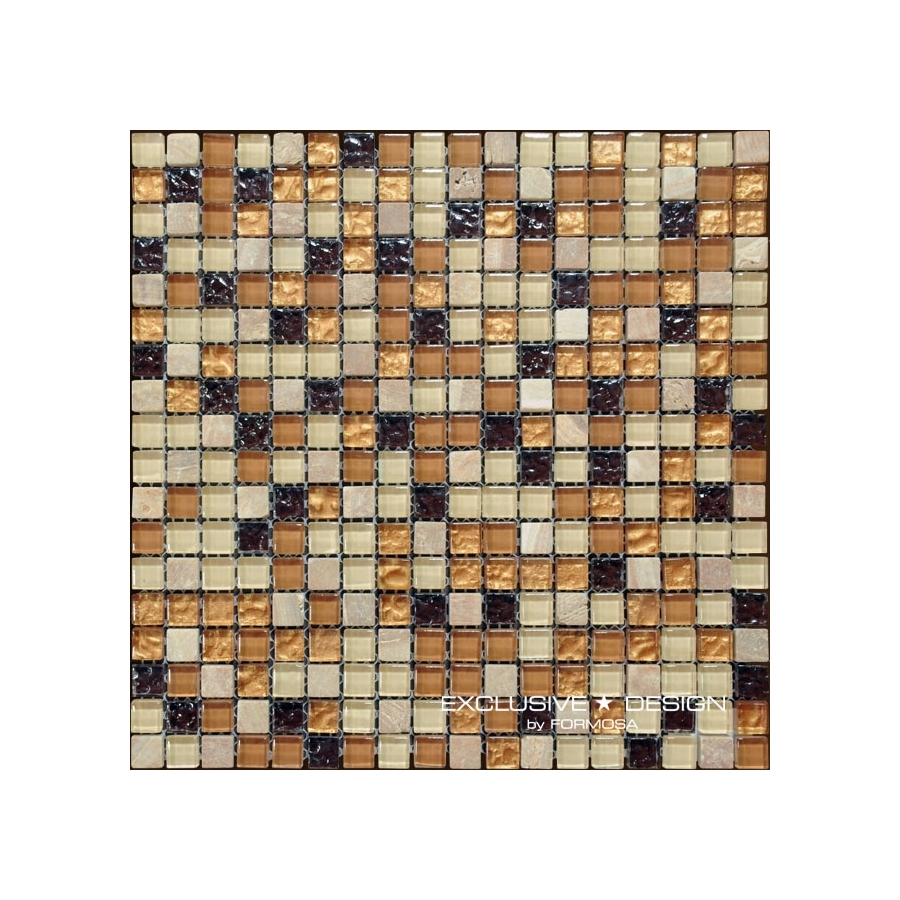 Glass & Stone mosaic 8 mm No.7 A-MMX08-XX-007 30x30