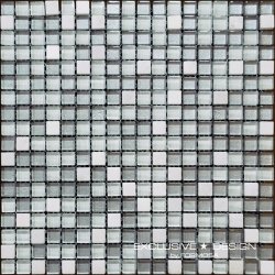 Glass & Stone mosaic 8 mm No.8 A-MMX08-XX-008 30x30