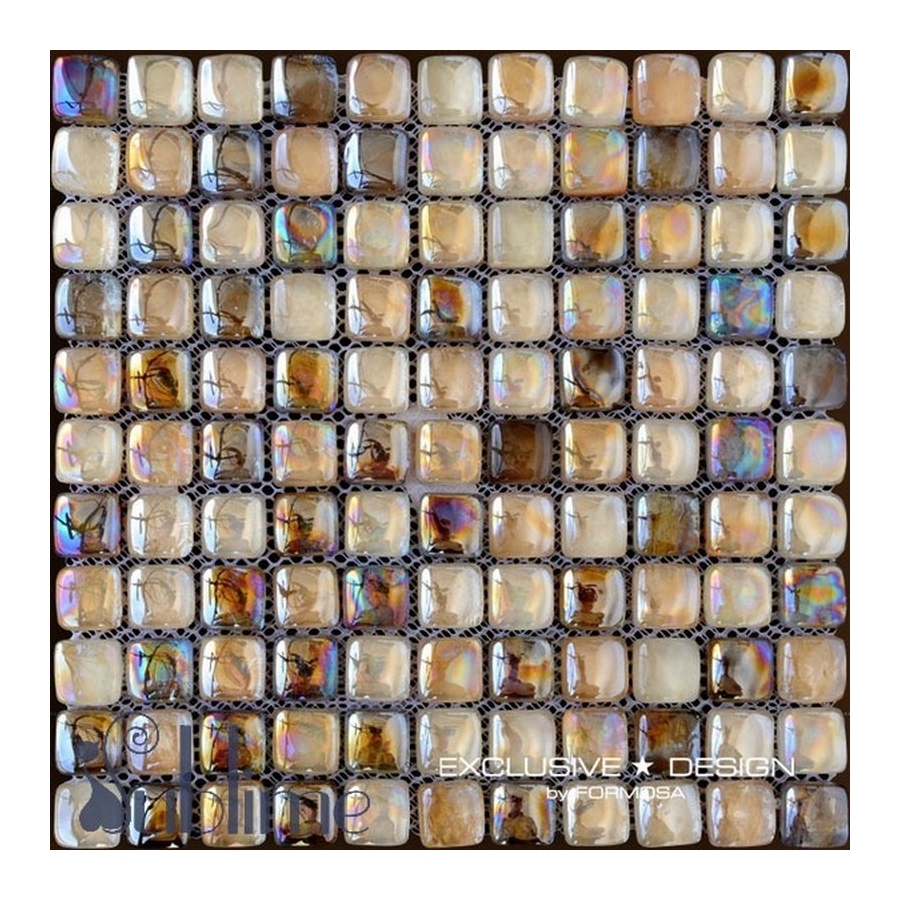 Glass mosaic 14 mm No.004 A-MGL14-XX-004 30x30