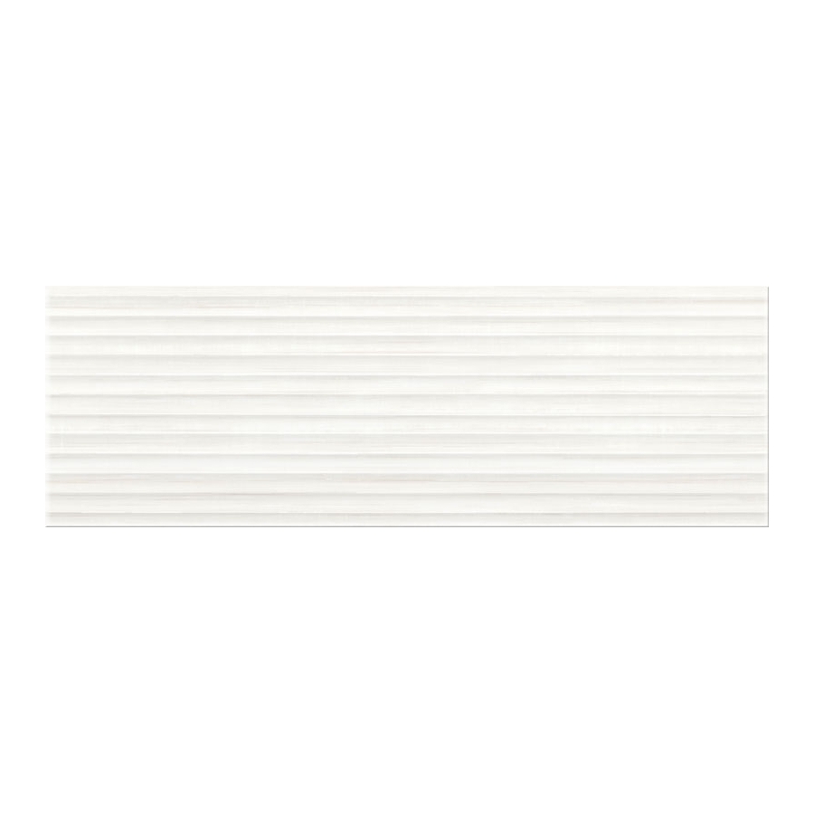 Stripes white struktura 25x75 sienų plytelė