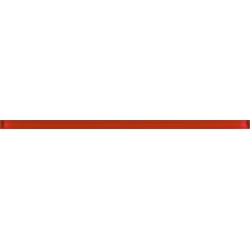 Avangarde red border glass 2x60 juostelė